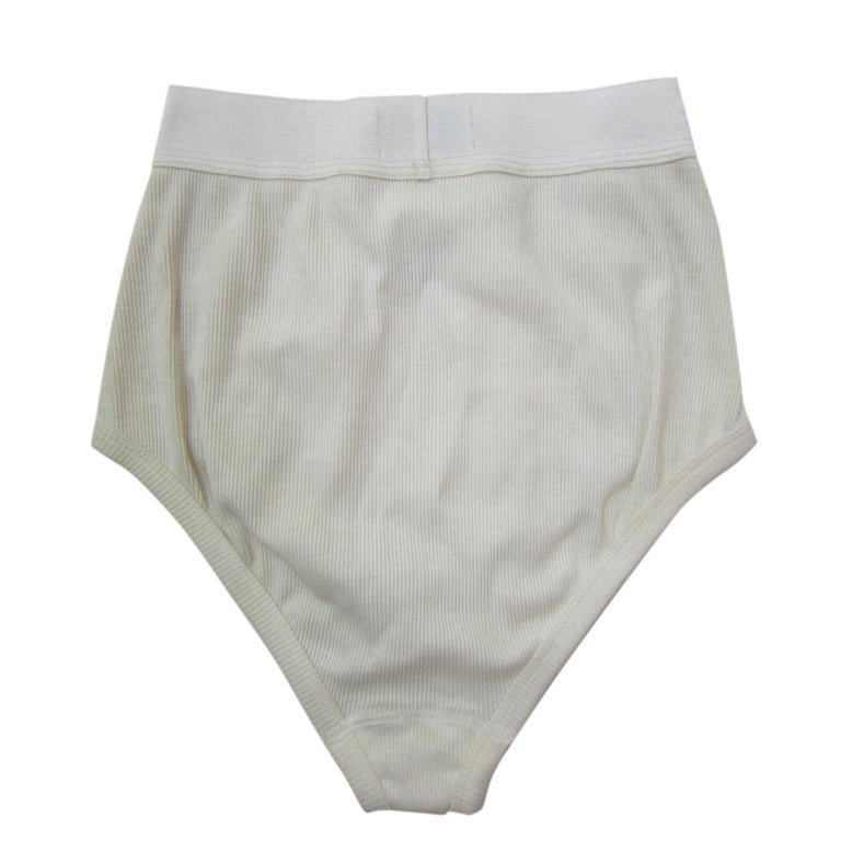 Chanel High Waist Panties Brief Underwear NWB ss 1993 at 1stDibs