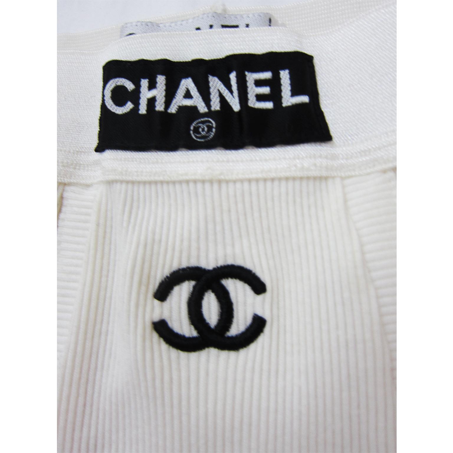 chanel high waisted underwear