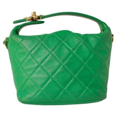 Chanel Hobo 23 Matelasse Green