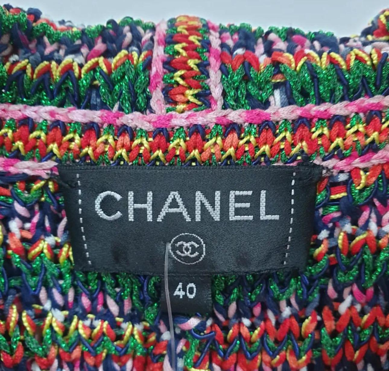 CHANEL Hooded Knit Gilet Vest  For Sale 1