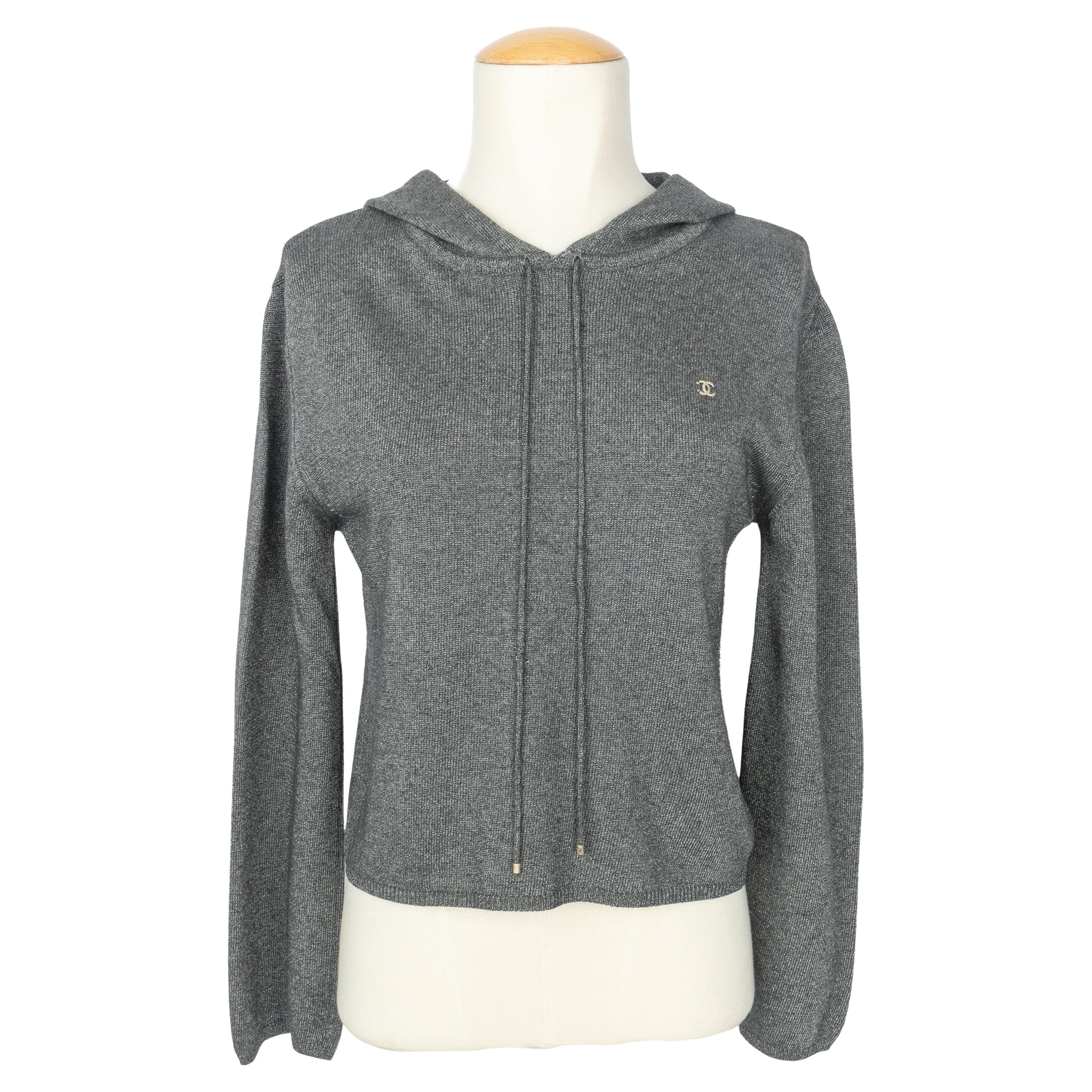 Chanel hooded sweater 1998