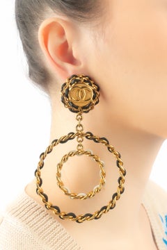 Boucles d'oreilles Chanel 1993