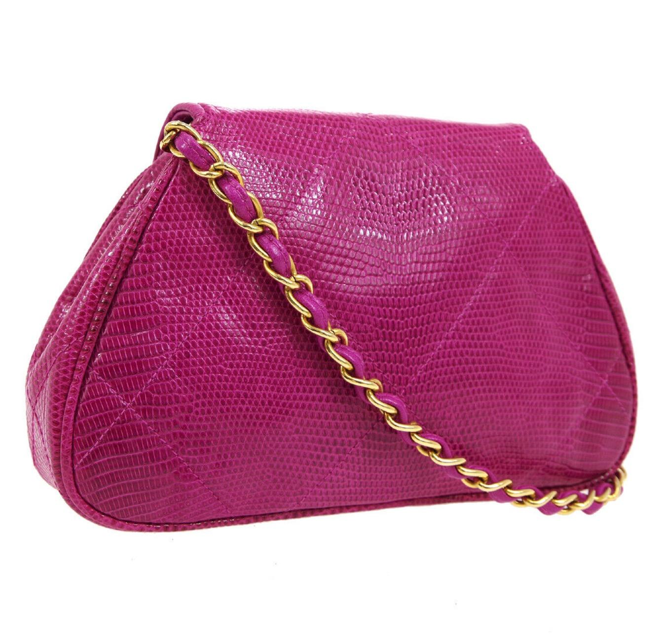 hot pink chanel bag