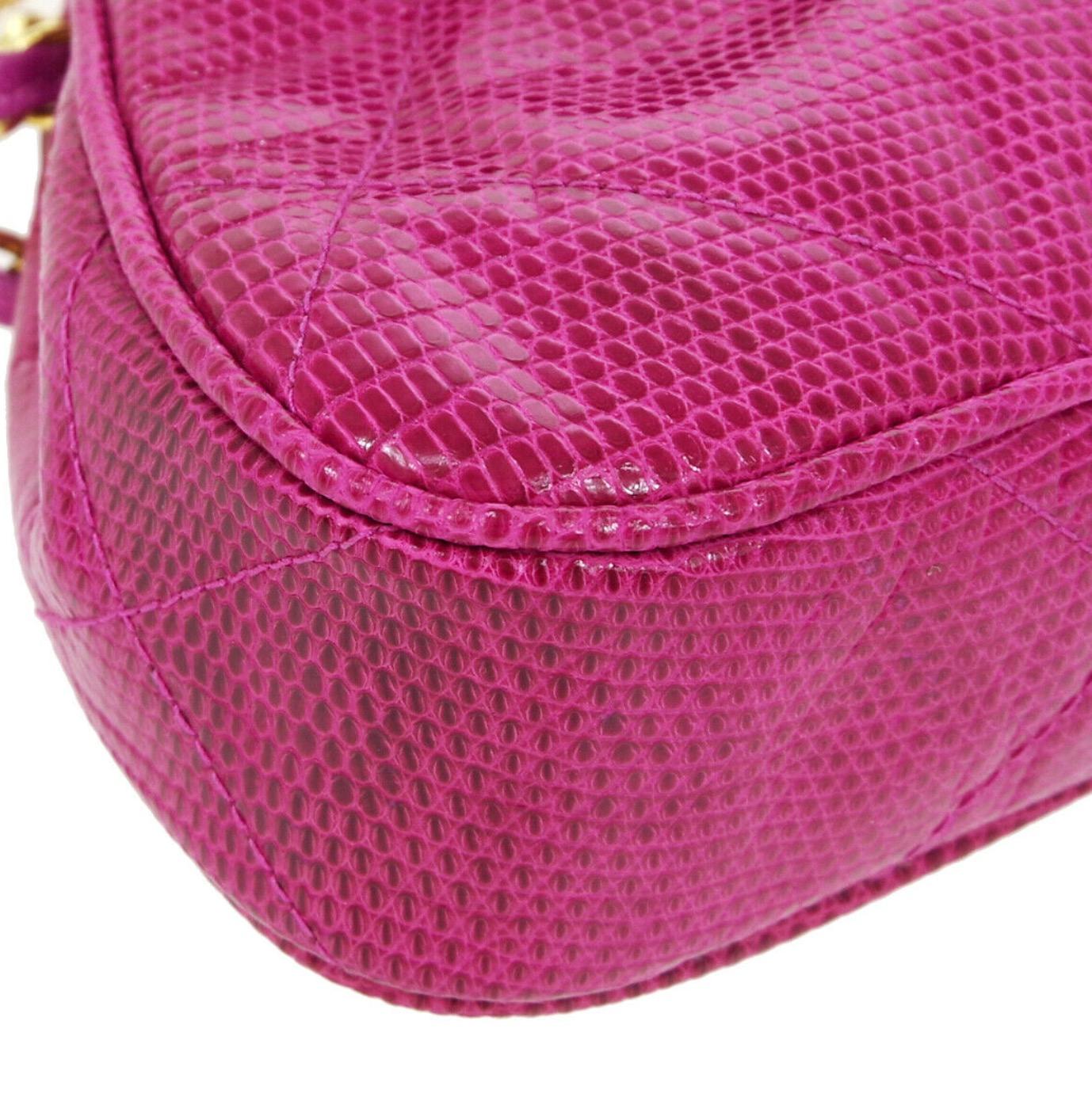 small hot pink bag