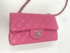 Chanel Hot Pink Mini Crossbody Bag