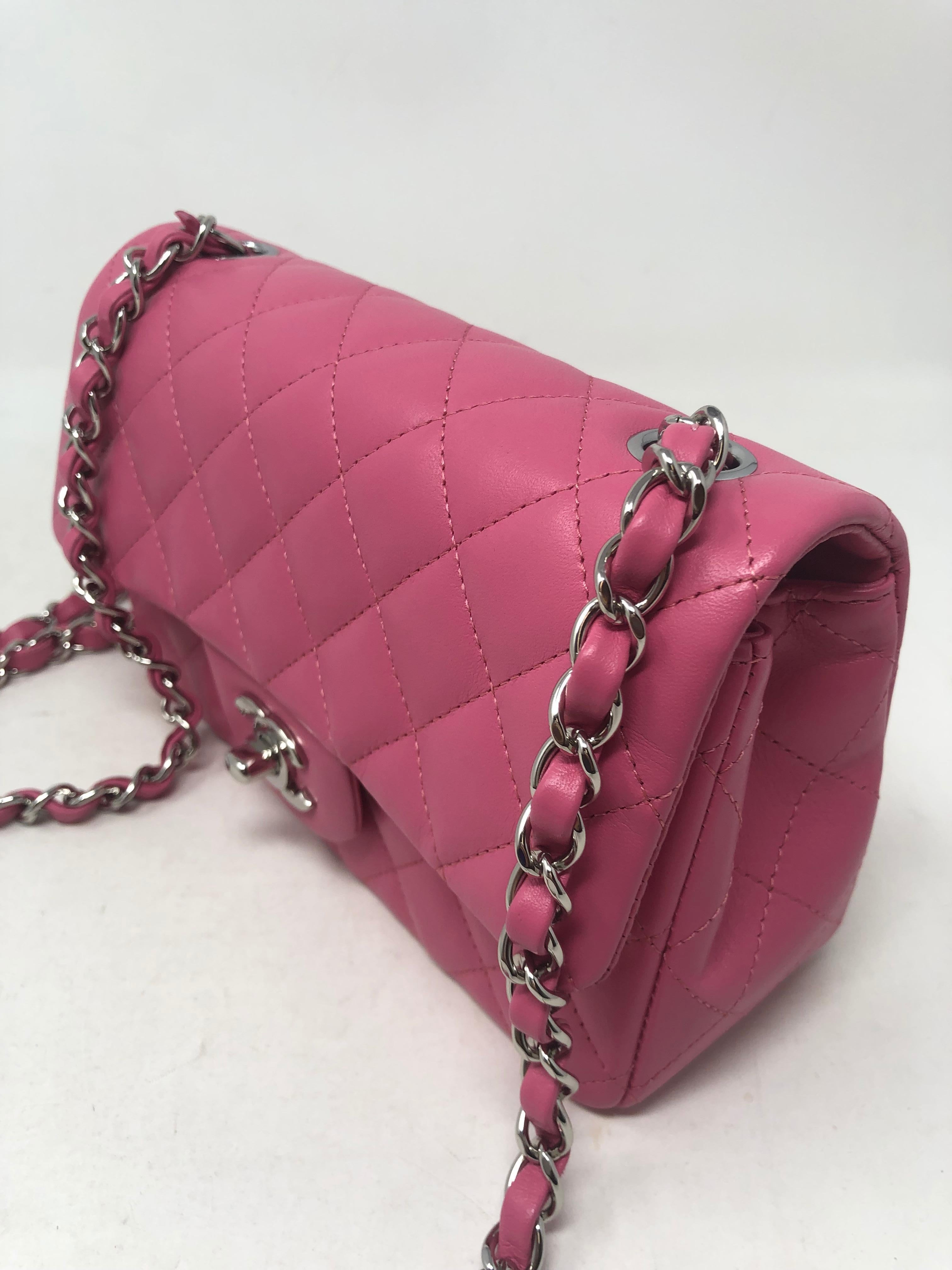 chanel hot pink bag