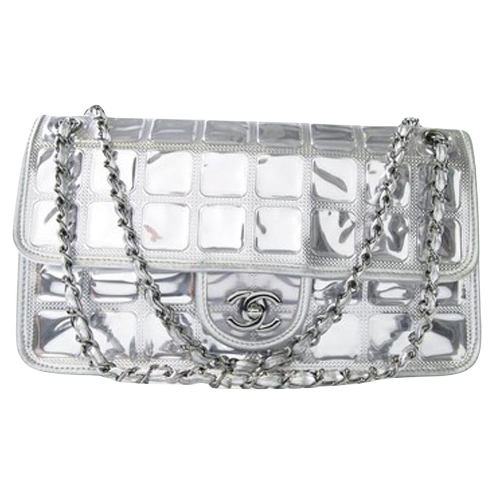 Chanel Ice Cube 2006 CC Logo Chain Shoulder Bag