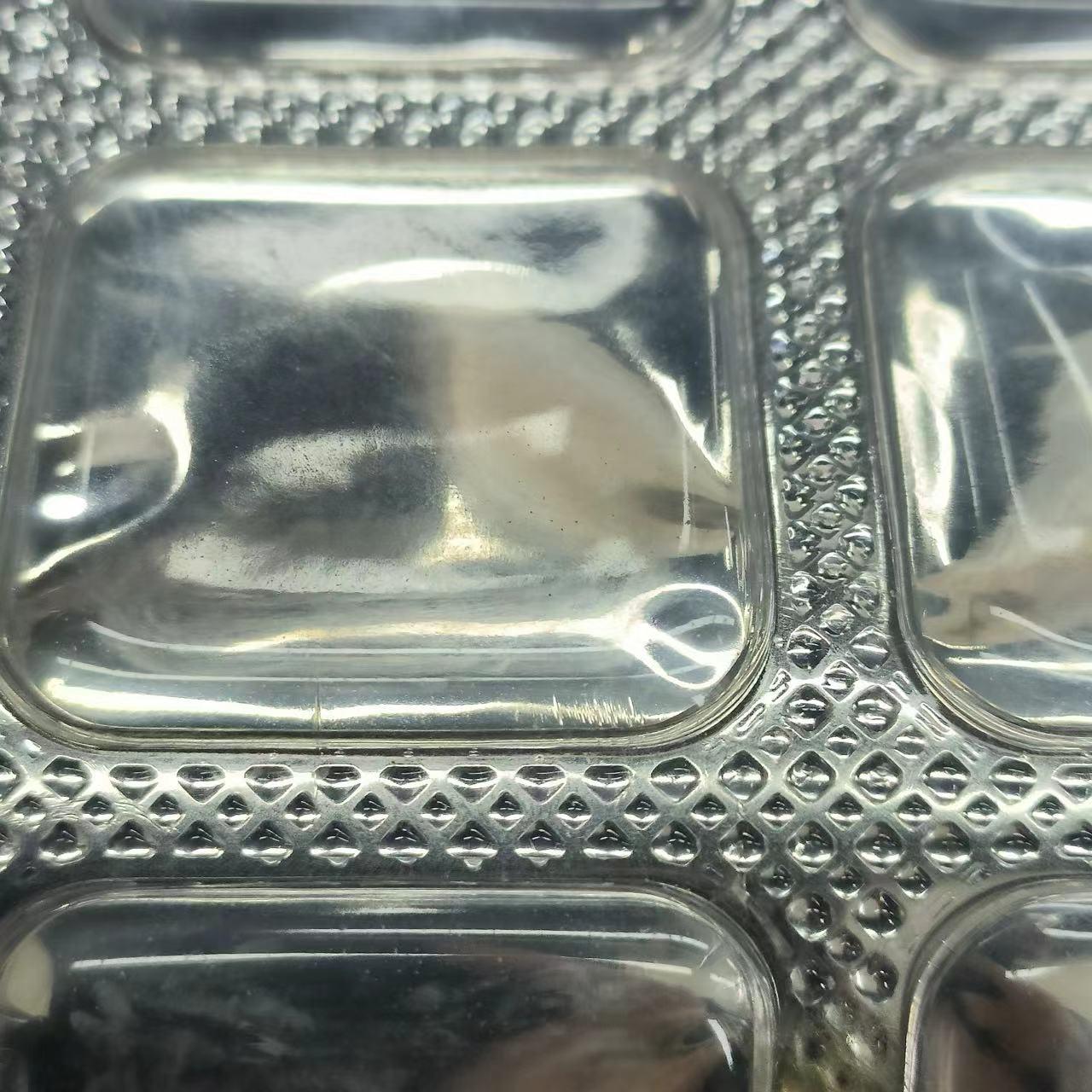 Chanel Ice Cube Chocolate Bar Classic Flap Metallic Silver PVC with Leather 10