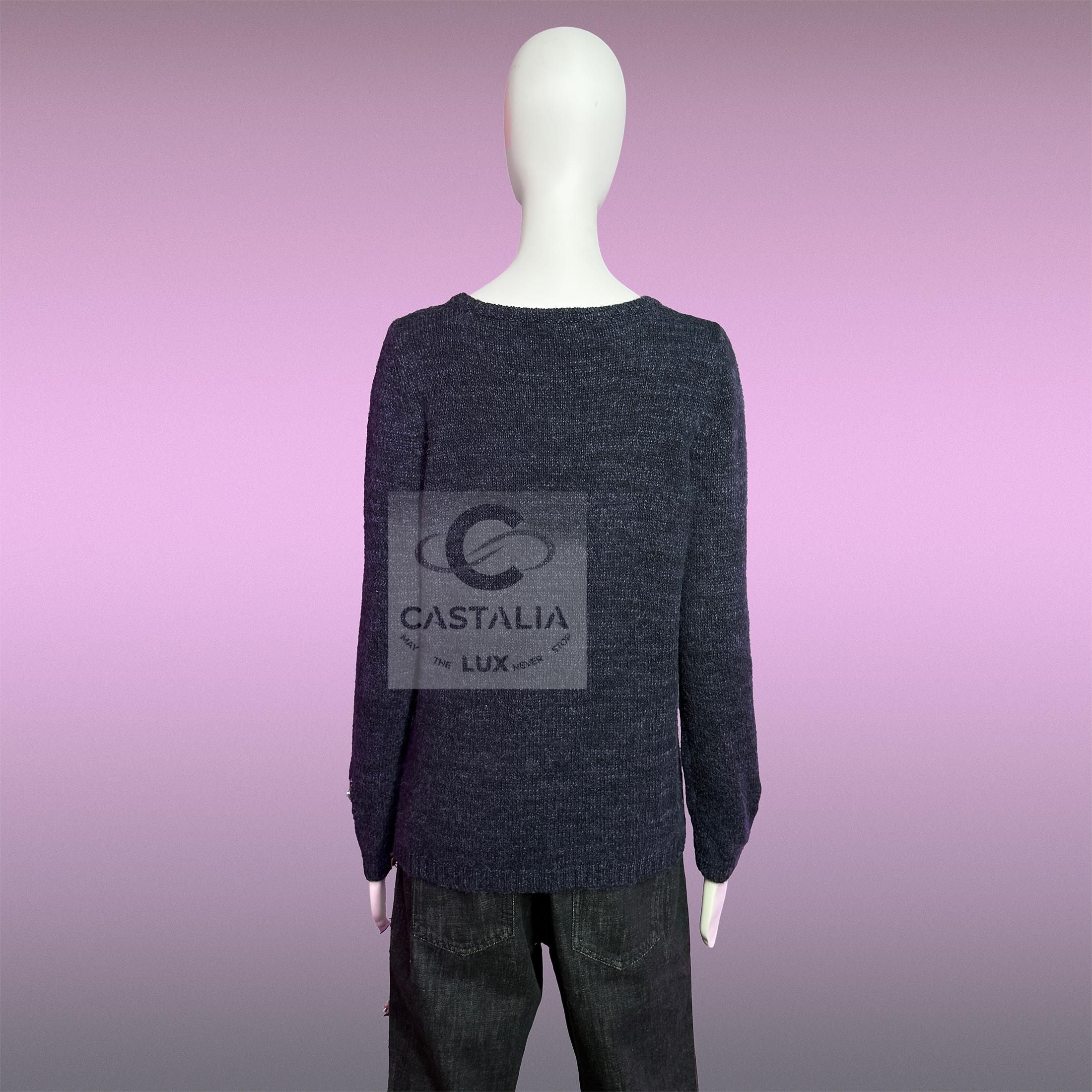 Chanel Icon París / Londres Jersey Gripoix Joya en venta 9