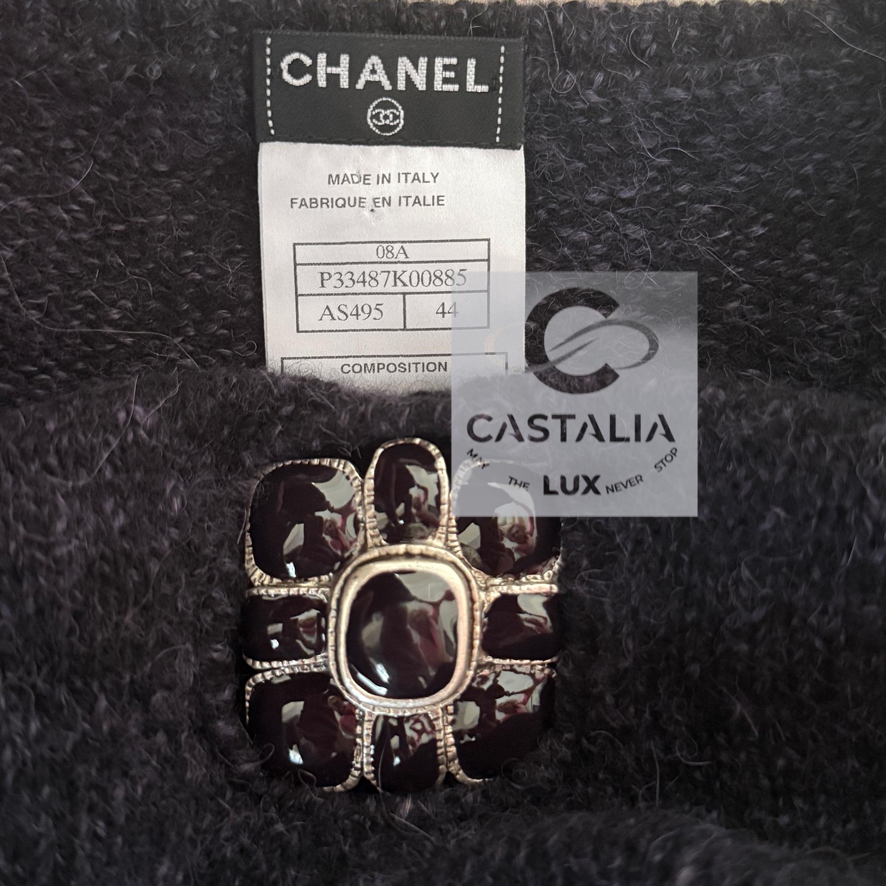 Chanel Icon París / Londres Jersey Gripoix Joya en venta 10