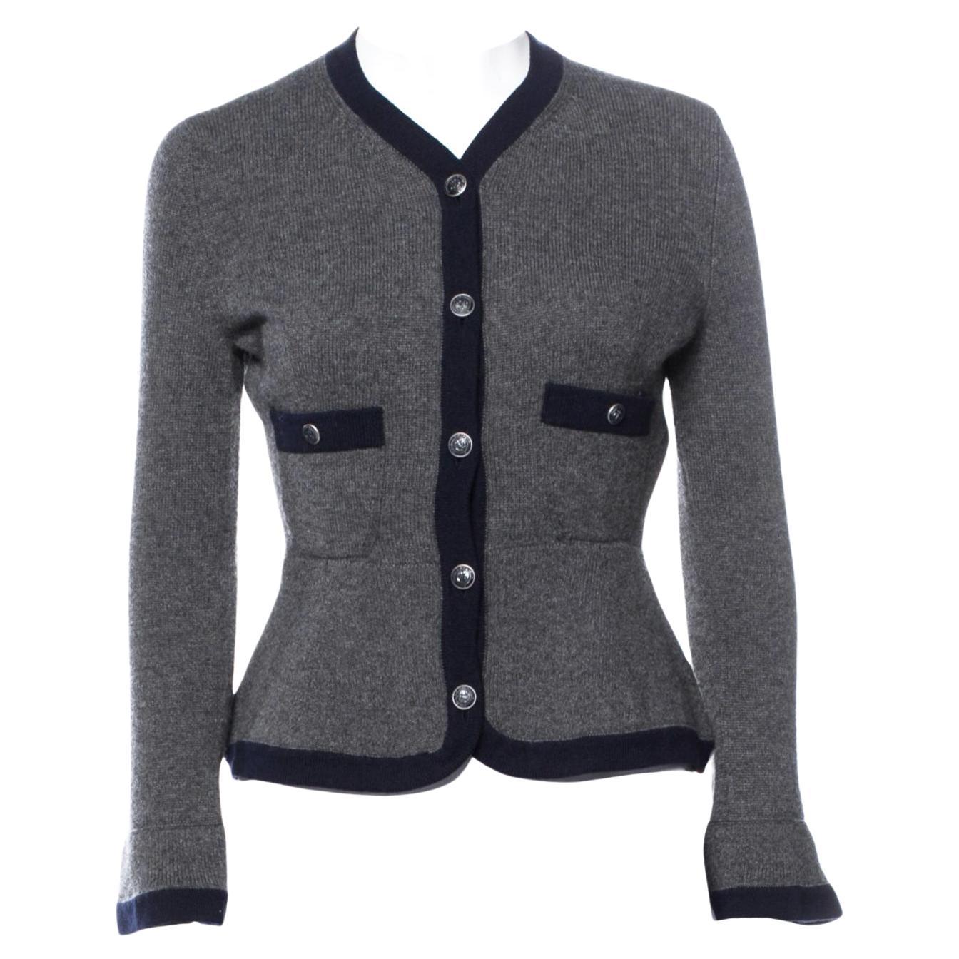 Chanel Icon Sophie Coppola Style Cashmere Jacket For Sale