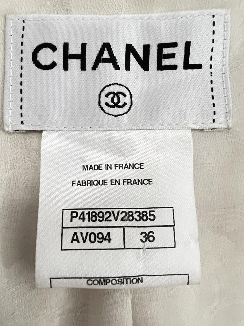 Chanel Iconic 4-Pockets Chain Trim Tweed Jacket Dress 12