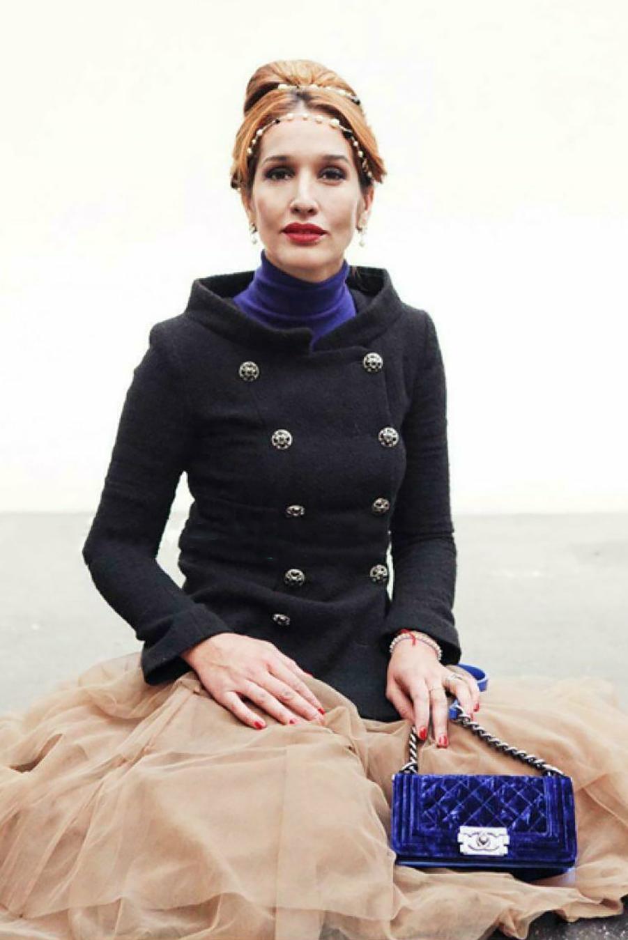 Chanel Iconic 9K$ Lady Gaga Stil Schwarze Tweed-Jacke 36 FR für Damen oder Herren im Angebot