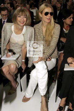 CHANEL Ikonische Anna Wintour Stil Lesage Tweed Ensemble 34 FR