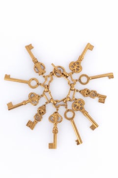 Bracciale iconico Chanel "chiavi" 1993