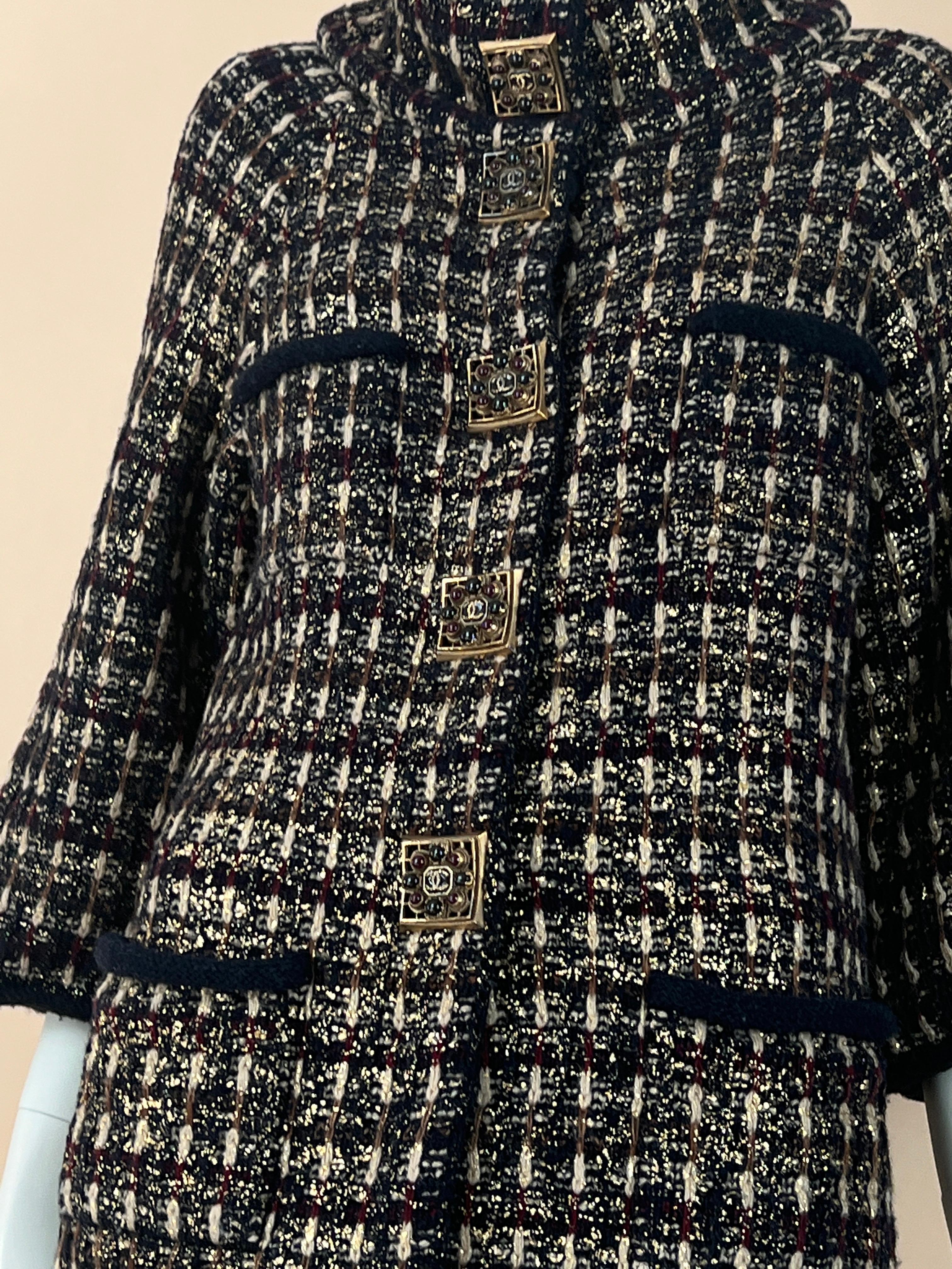 Chanel Iconic Byzance Collection Coat 12
