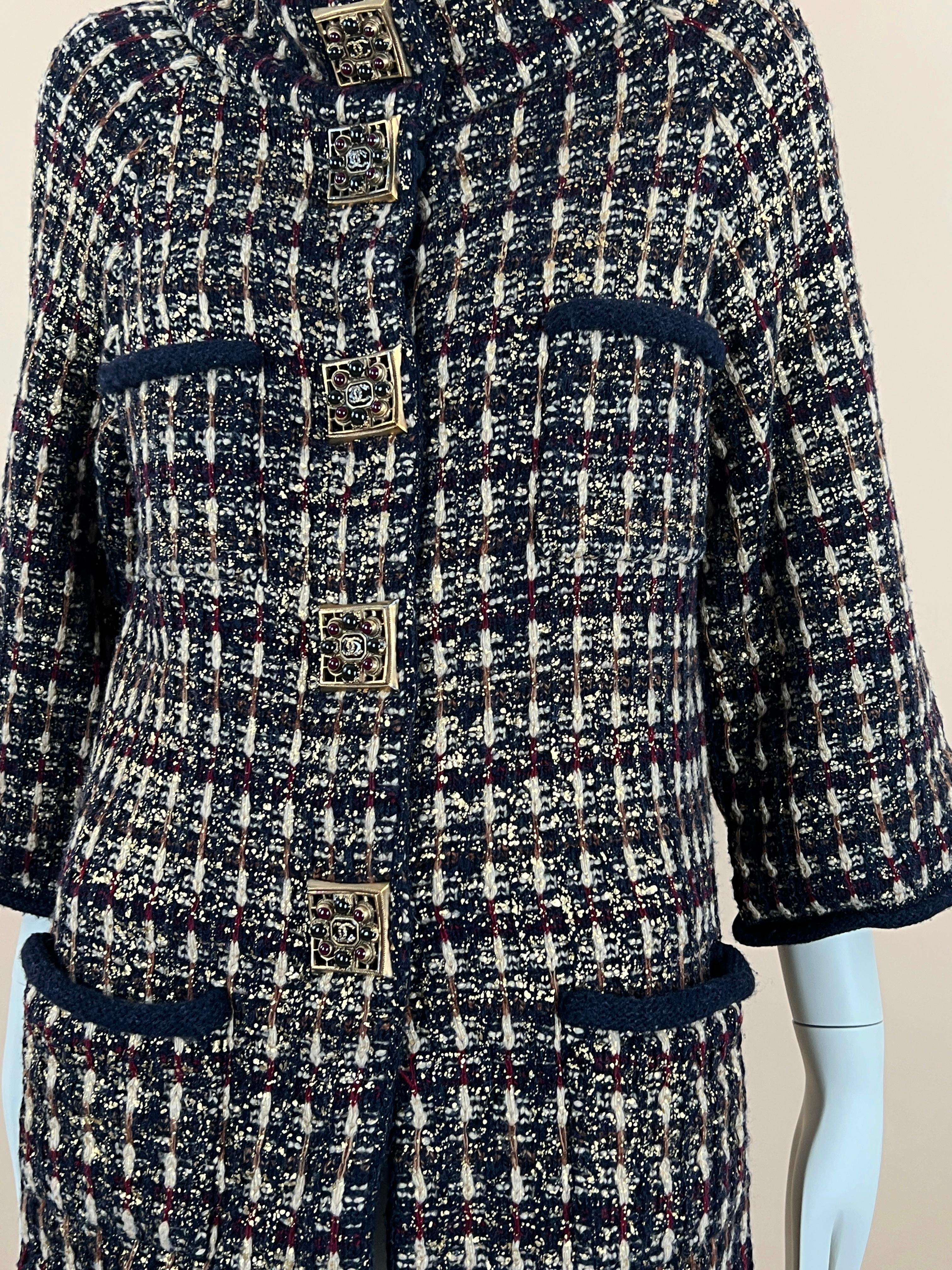 Chanel Iconic Byzance Collection Coat 14