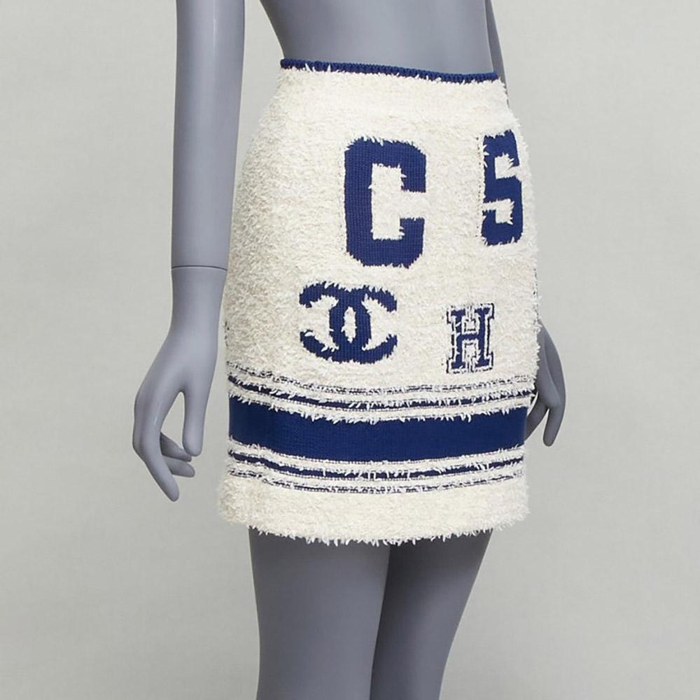Chanel Iconique logo CC 31 Rue Cambon Jupe en tweed 1