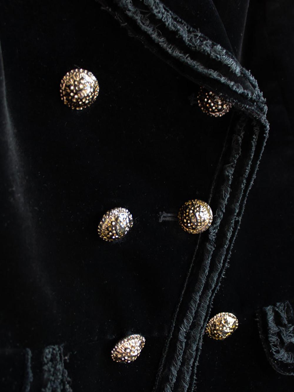 Chanel Iconic CC Weizen-Patch-Samtjacke 36 FR 3