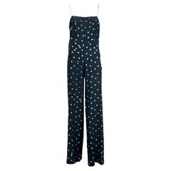 Chanel Super Rare Iconic Claudia Schiffer CC Stars Jumpsuit mit Sternen