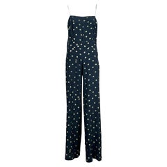 Chanel Super Rare Iconic Claudia Schiffer CC Stars Jumpsuit