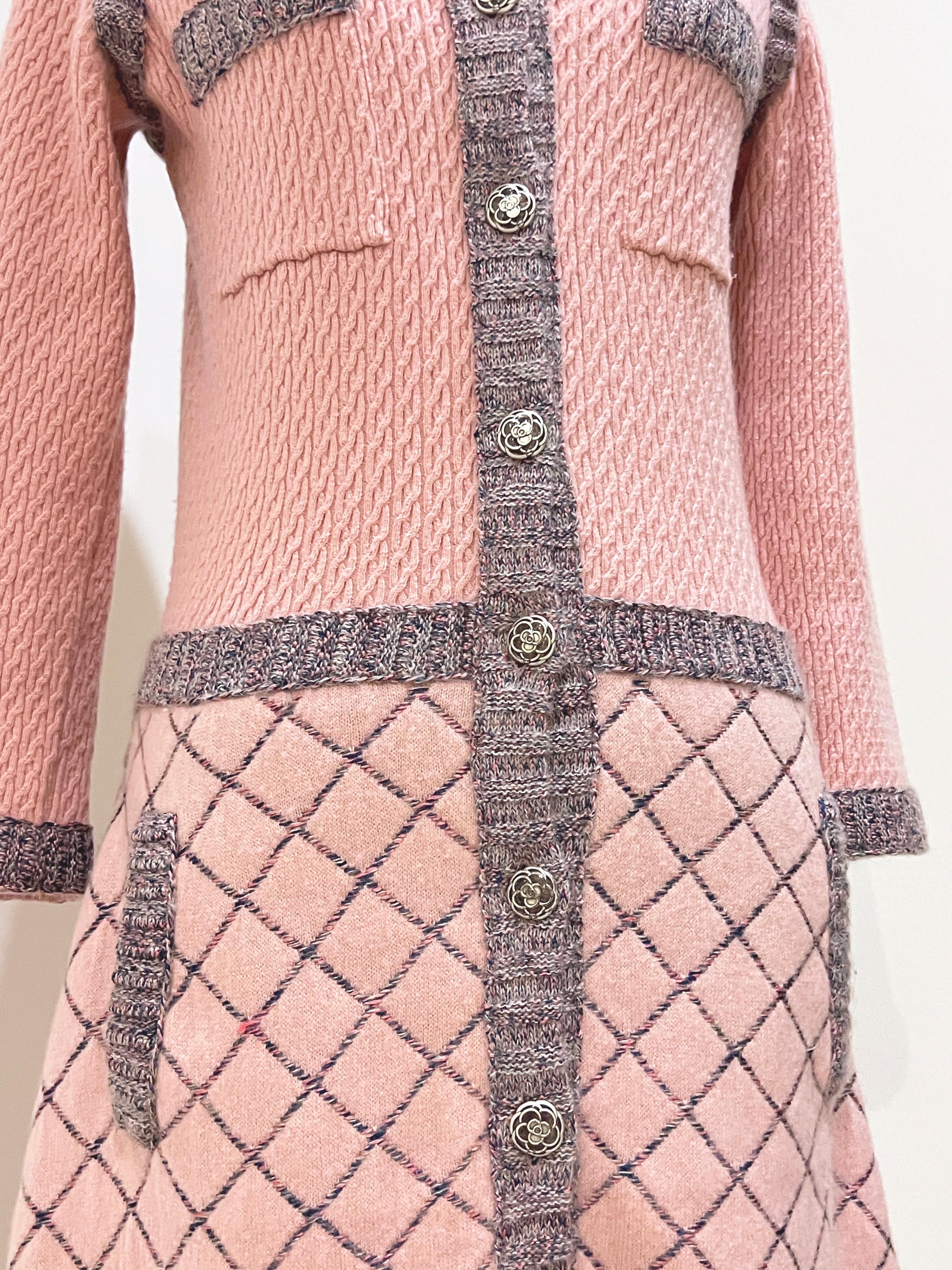 Chanel Iconic Coco Brasserie Quilted Jacket Dress 6