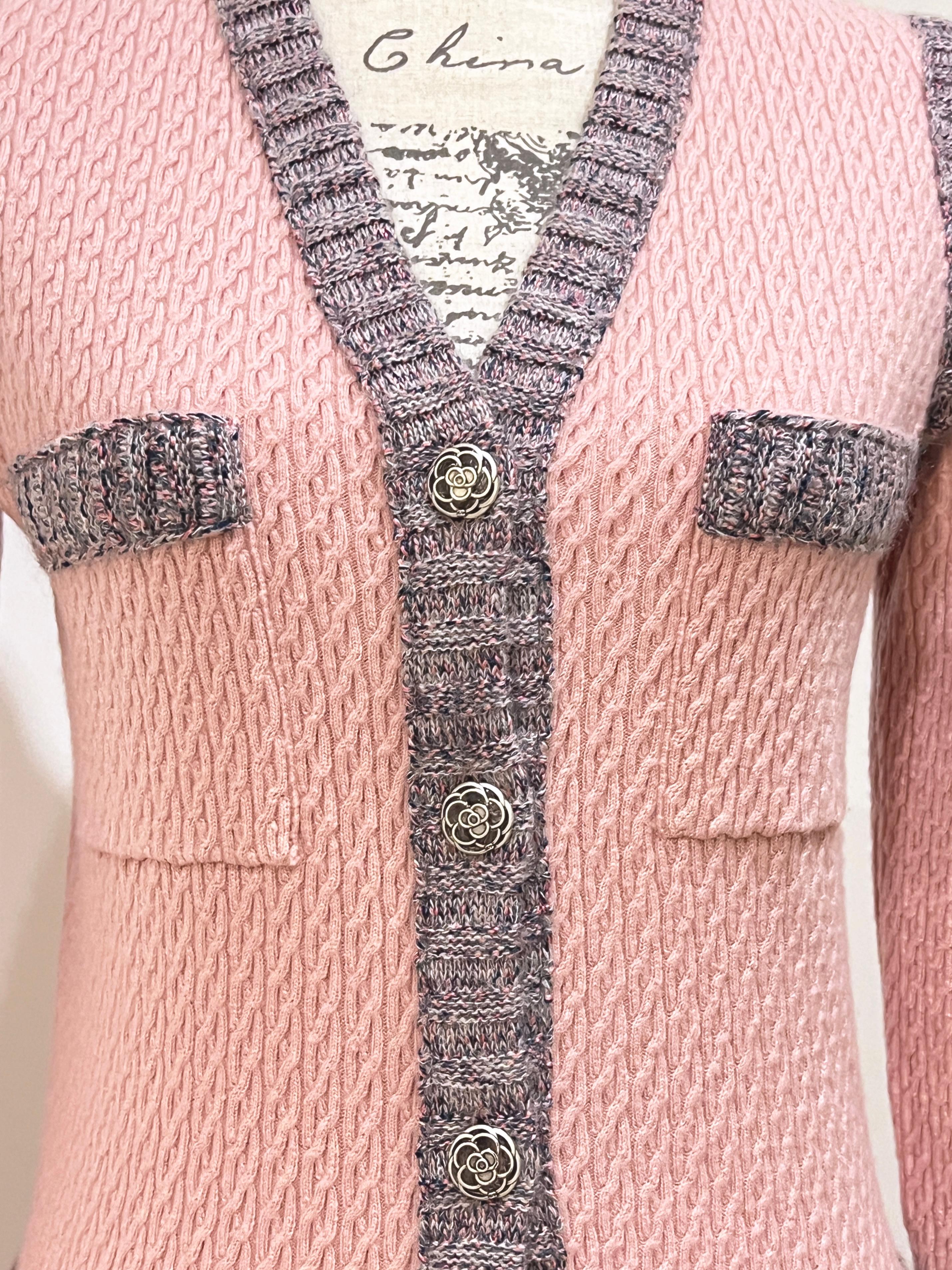 Chanel Iconic Coco Brasserie Quilted Jacket Dress 11