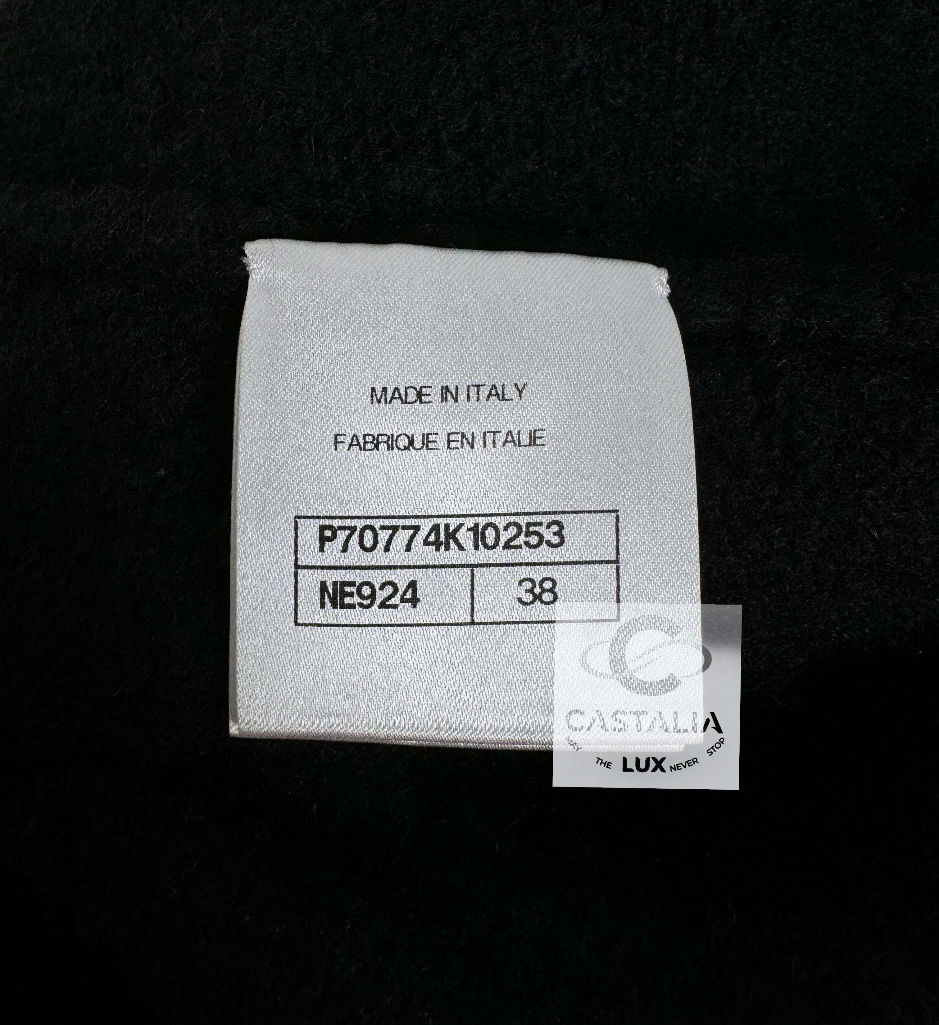 Chanel Iconic Jennie Kim Style Logo Cashmere Jumper 10