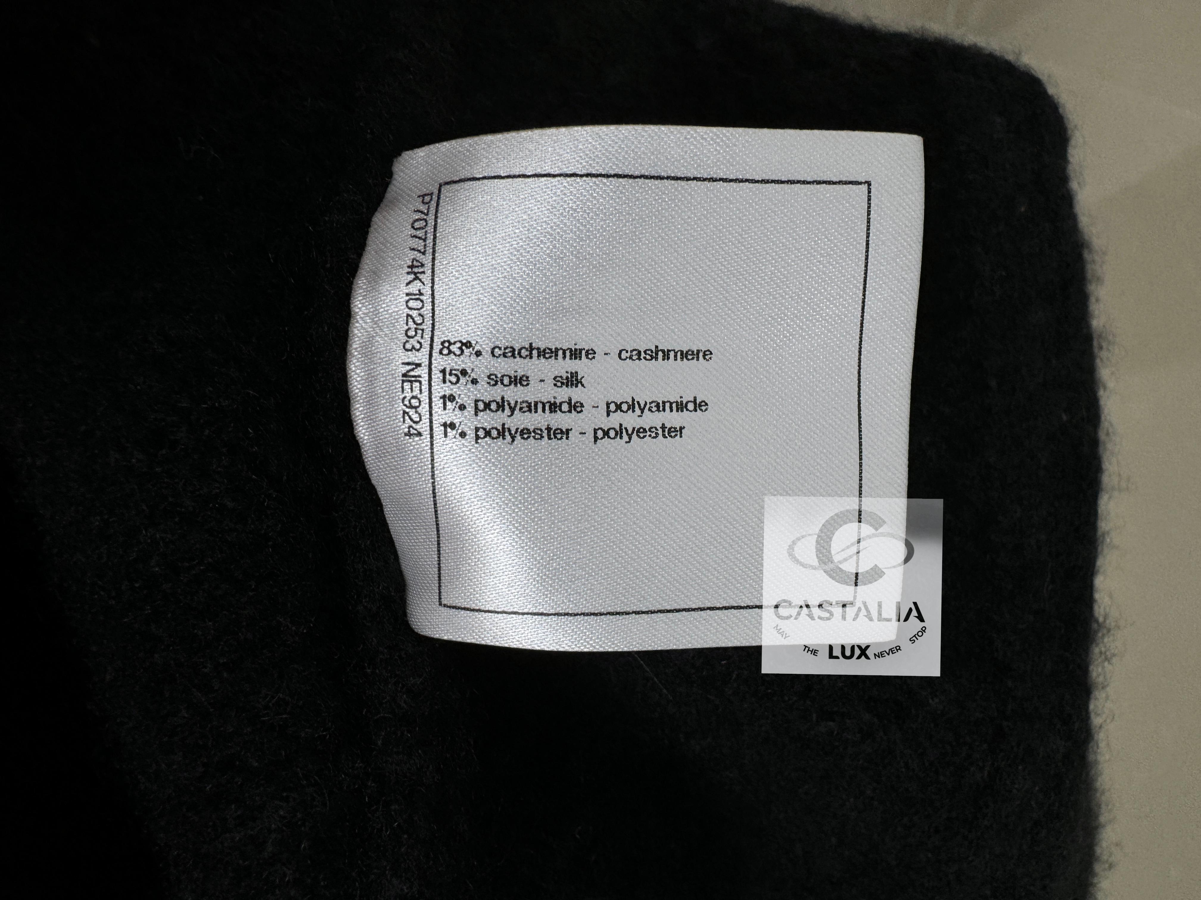 Chanel Iconic Jennie Kim Style Logo Cashmere Jumper 11