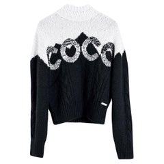 Chanel Iconic Jennie Kim Style Logo Cashmere Jumper