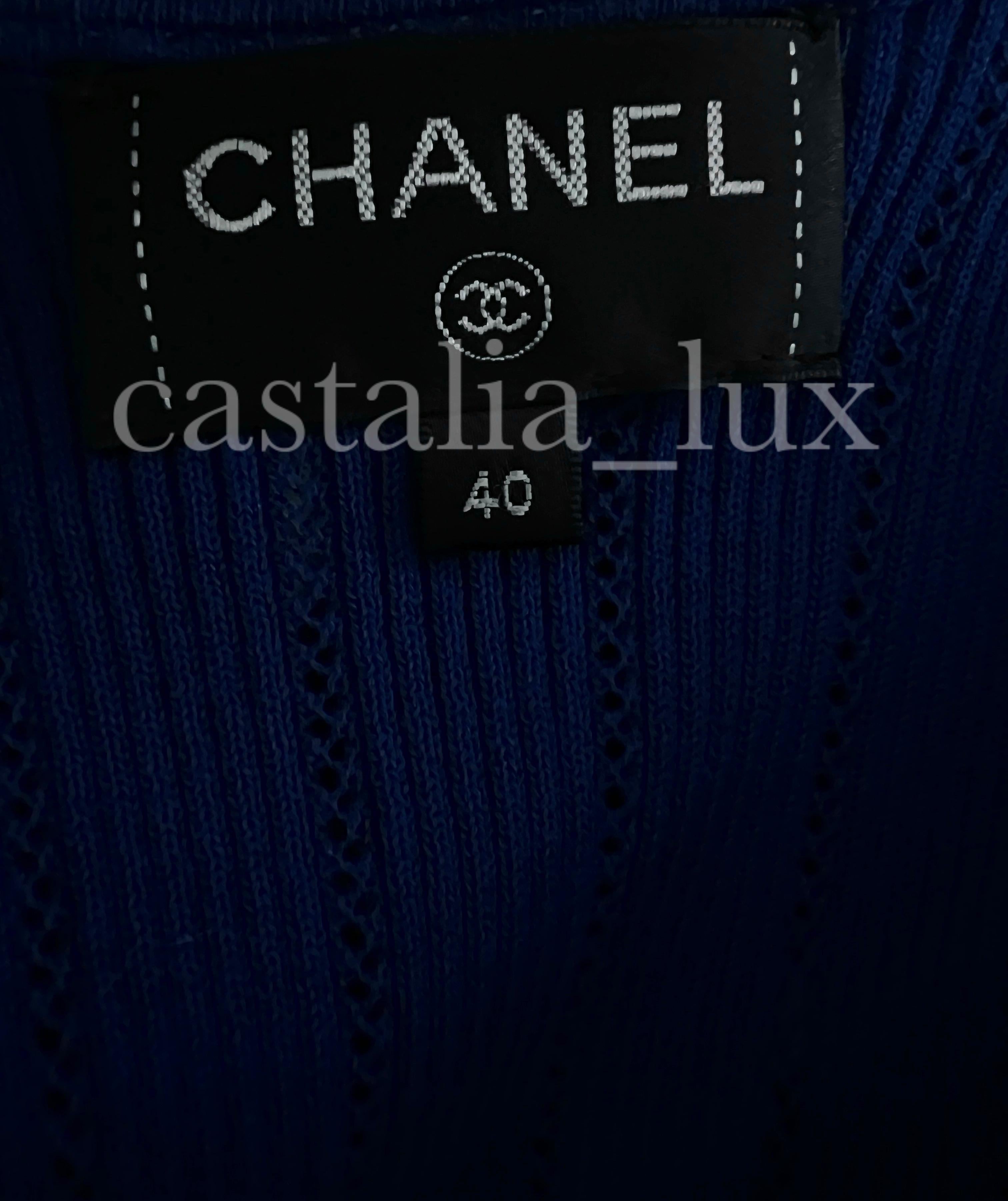 Chanel Iconic Jessica Biel Style Maxi Dress For Sale 7