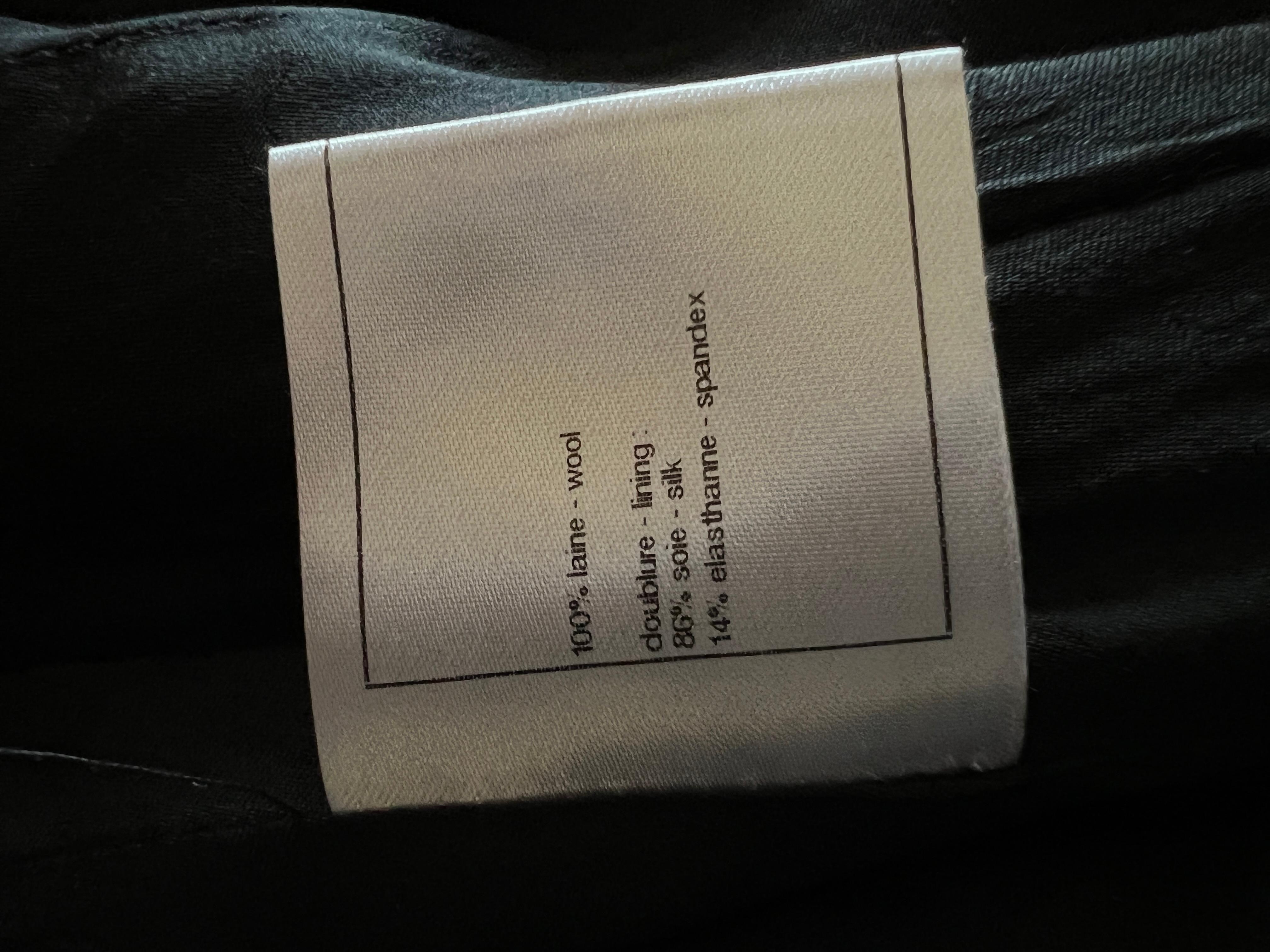 Chanel Iconic Little Black Tweed Jacket 8