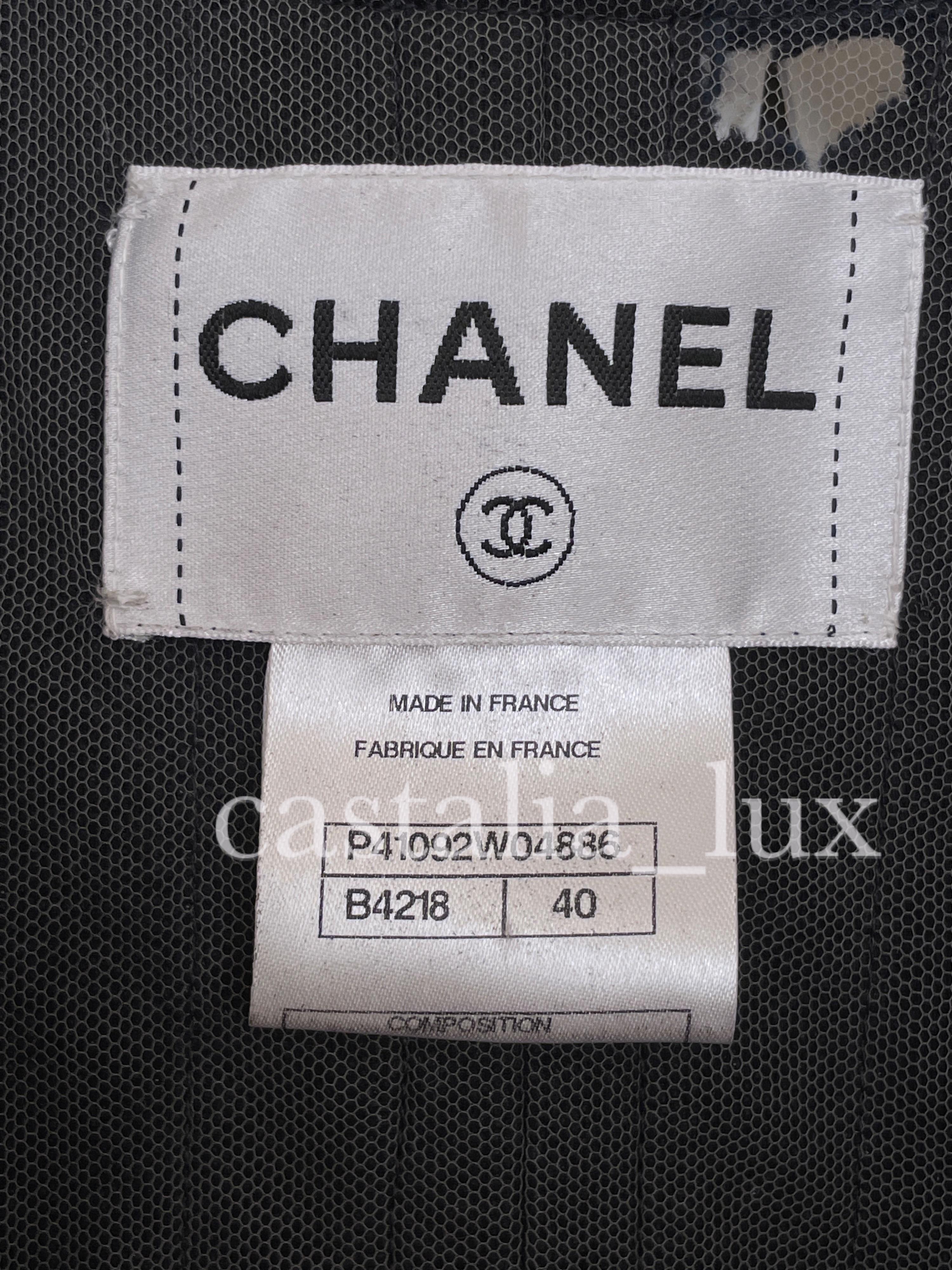 Chanel Iconic Met Museum Distressed Tweed Jacket 12