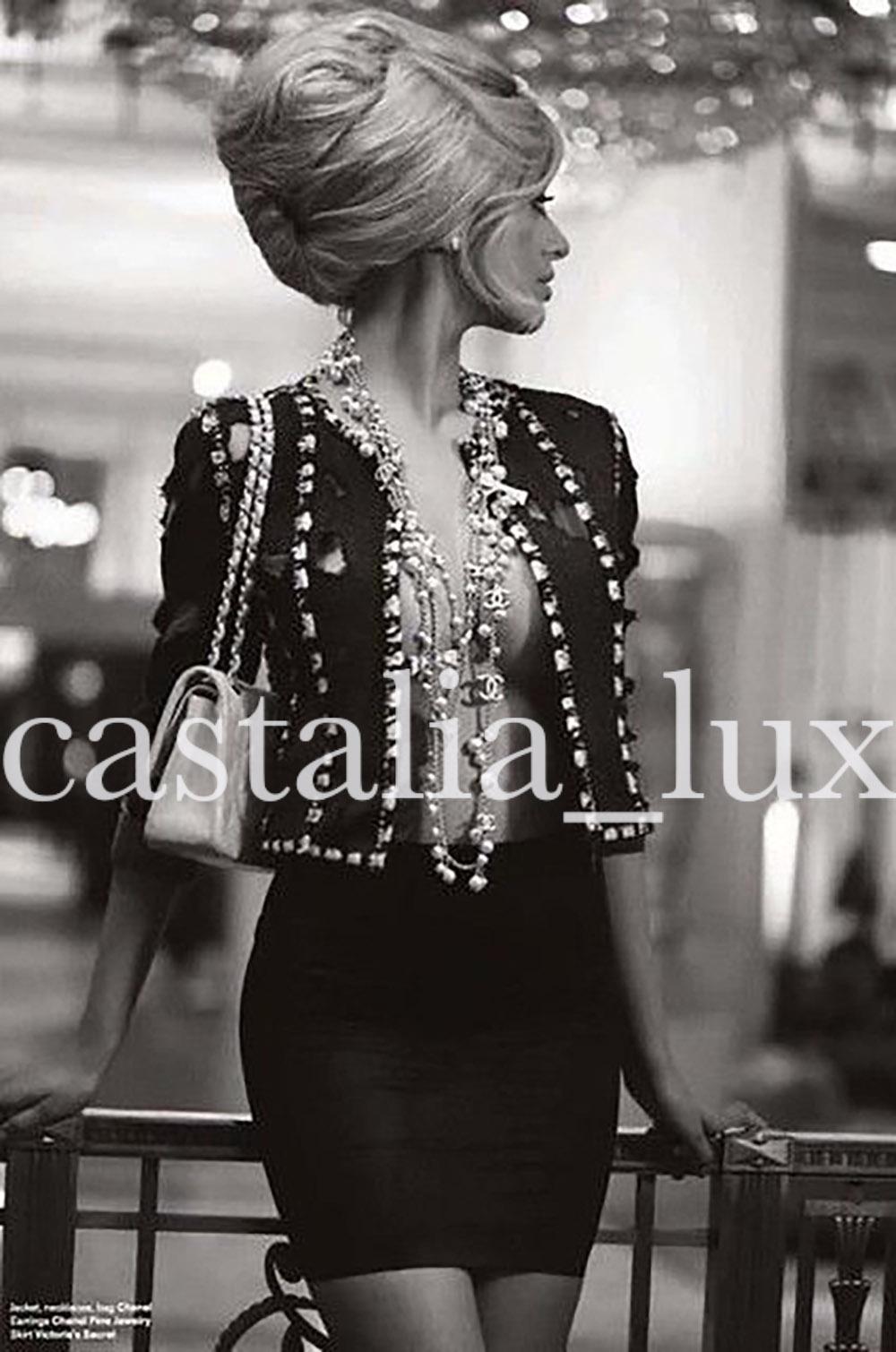 Chanel Iconic Metropolitan Museum Tweed Jacket For Sale 11