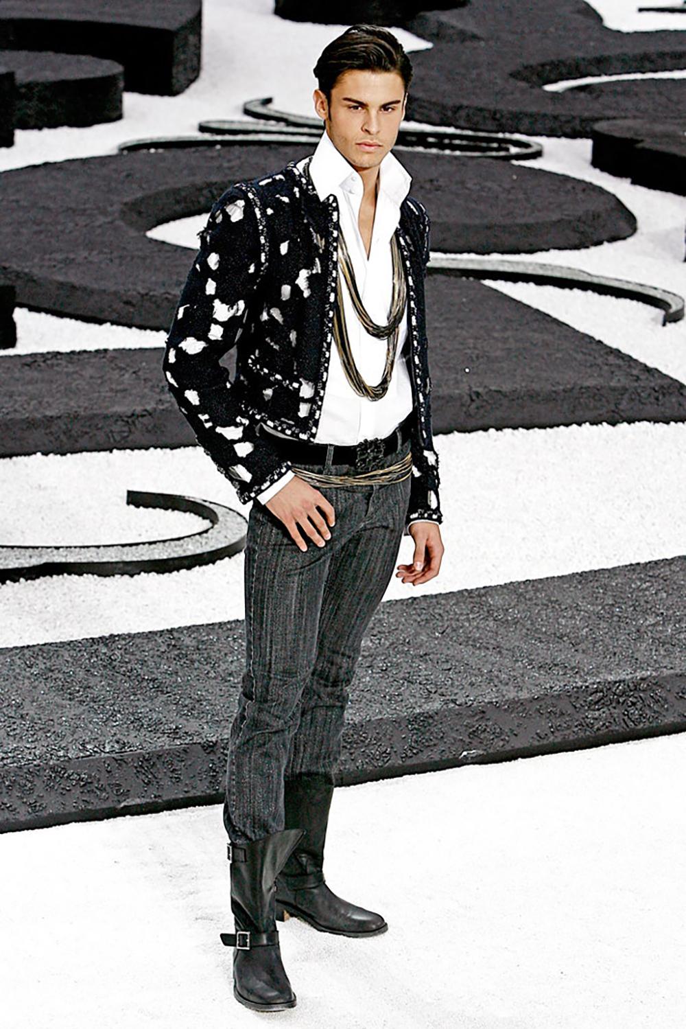Chanel Iconic Metropolitan Museum Tweed Jacket For Sale 12