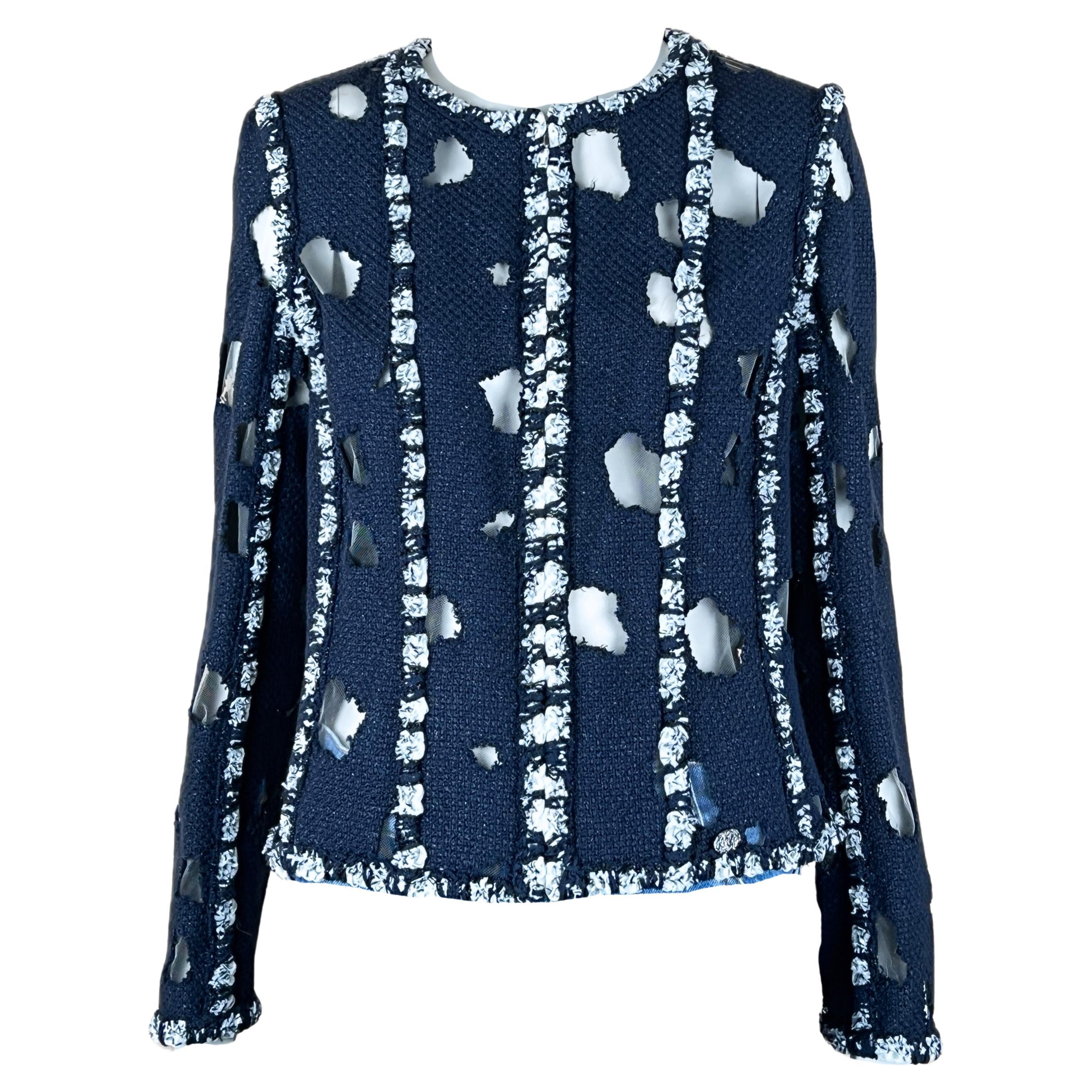 Chanel Iconic Metropolitan Museum Tweed Jacket For Sale