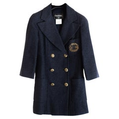 Chanel Iconic Mira Duma CC Logo Tweed Jacket