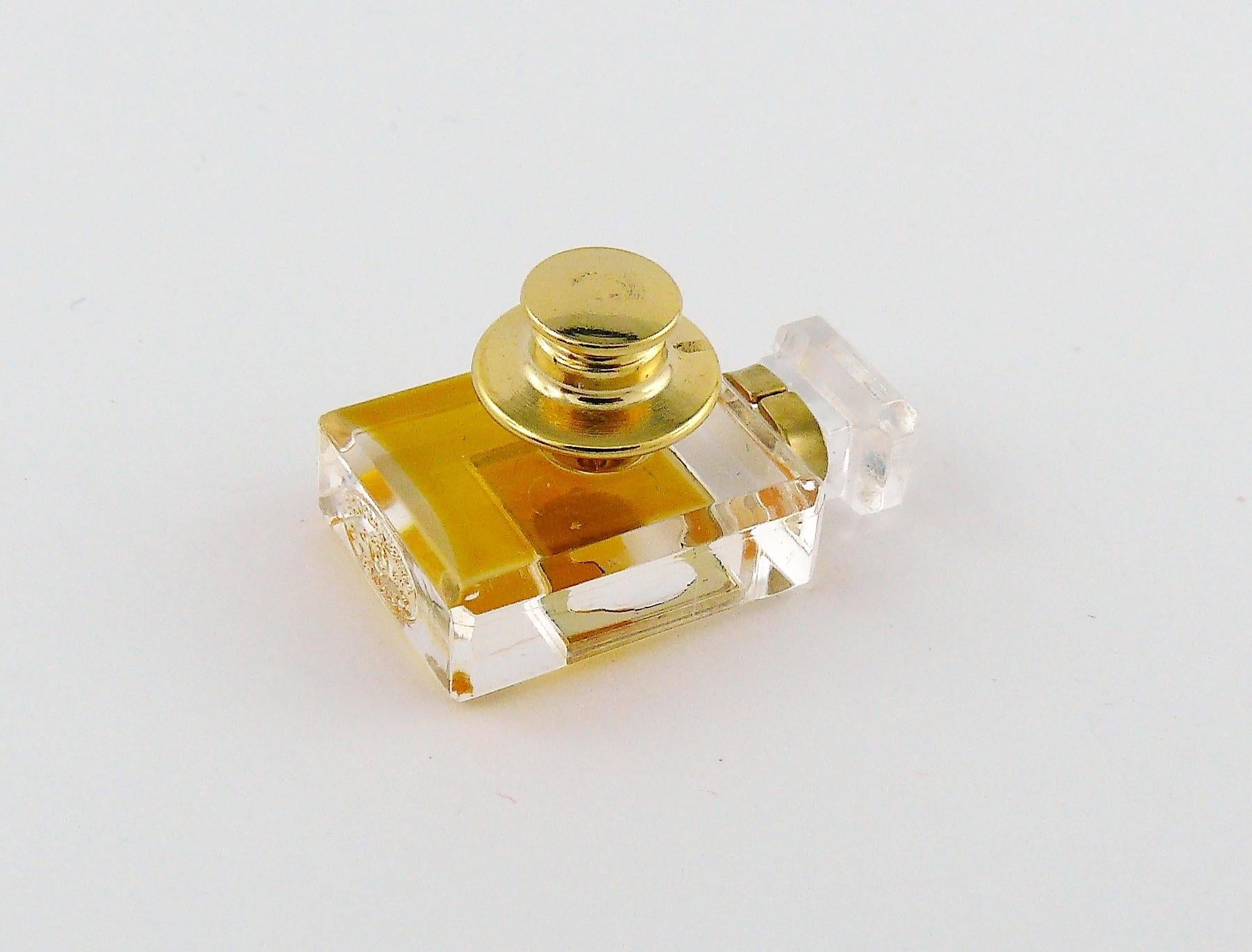Chanel Iconic No. 5 Perfume Bottle Pin Brooch 3
