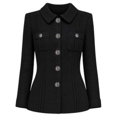 CHANEL Iconic Paris / Cuba Black Tweed Jacket 34 FR