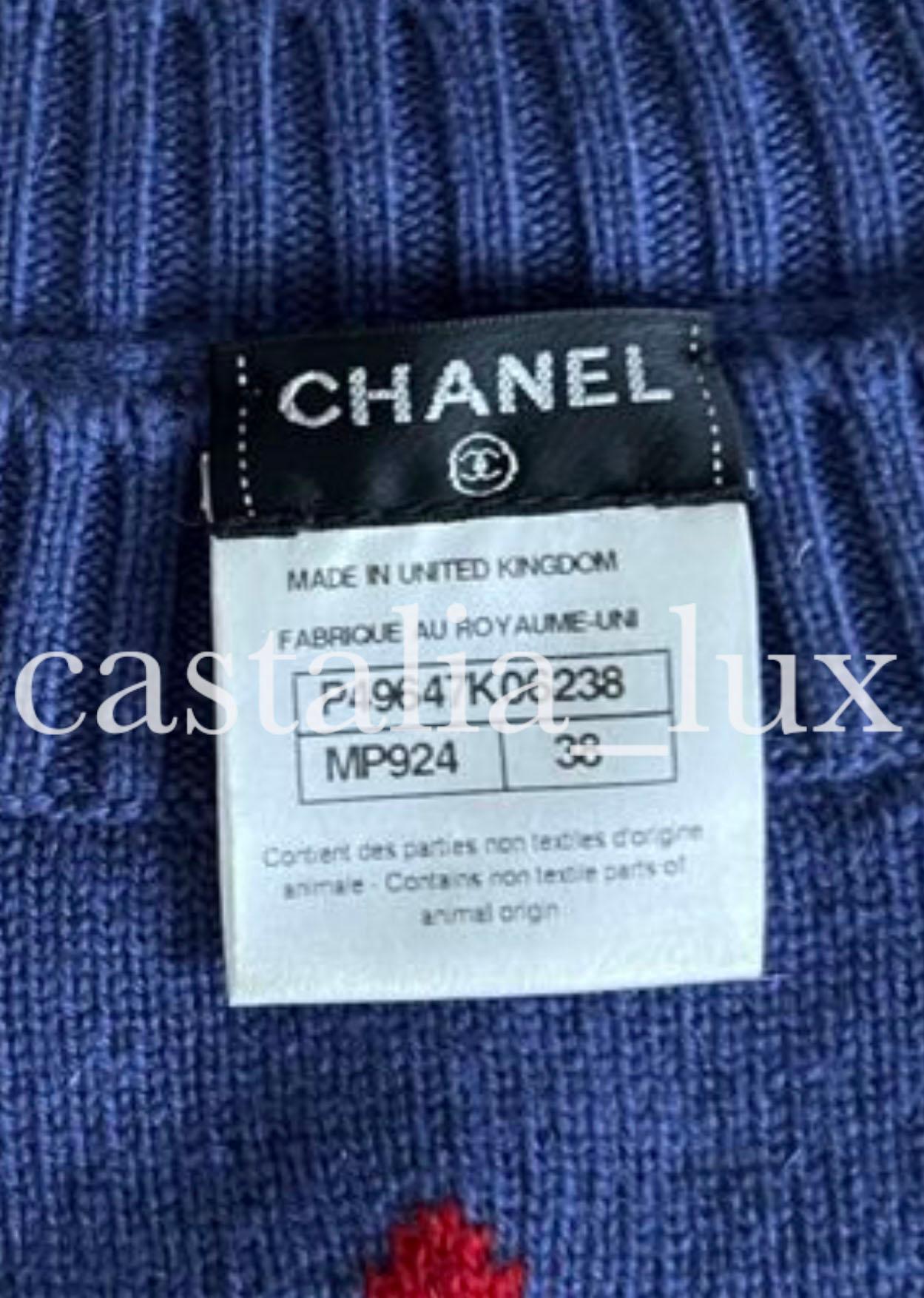 Chanel Iconic Paris / Dallas Runway Cashmere Jumper 8