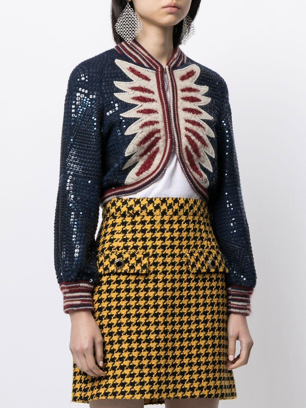 CHANEL Iconic Paris / DALLAS Paillettenjacke 34 FR 2