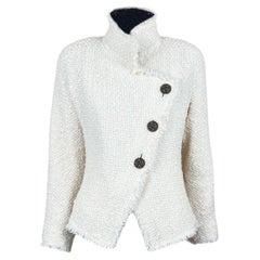 Giacca Chanel Iconic Paris / Edinburgh CC con bottoni Jewell in tweed