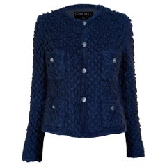 CHANEL Iconic Paris / London Black Tweed Jacket 40 FR