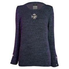CHANEL Jumper Gripoix Icone Paris / London Jewel 36 FR