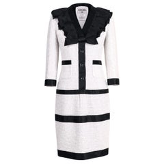 CHANEL Iconic Paris / MIAMI Tweed Dress with CC Heart Buttons 34 FR
