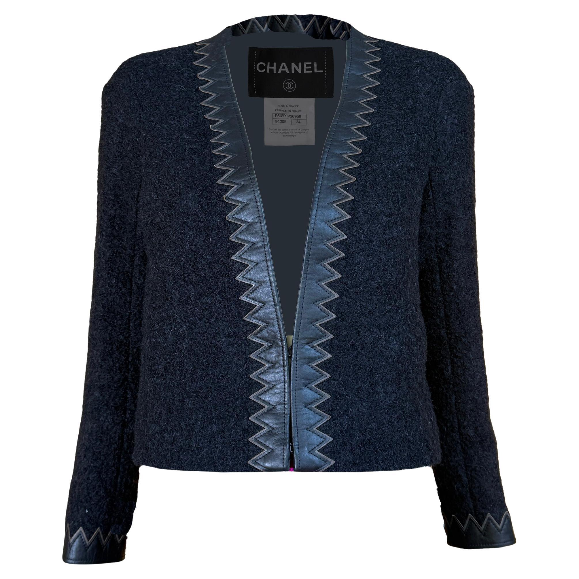 CHANEL Iconic Paris / Salzburg CC Jewel Buttons Tweed Jacket 34 FR