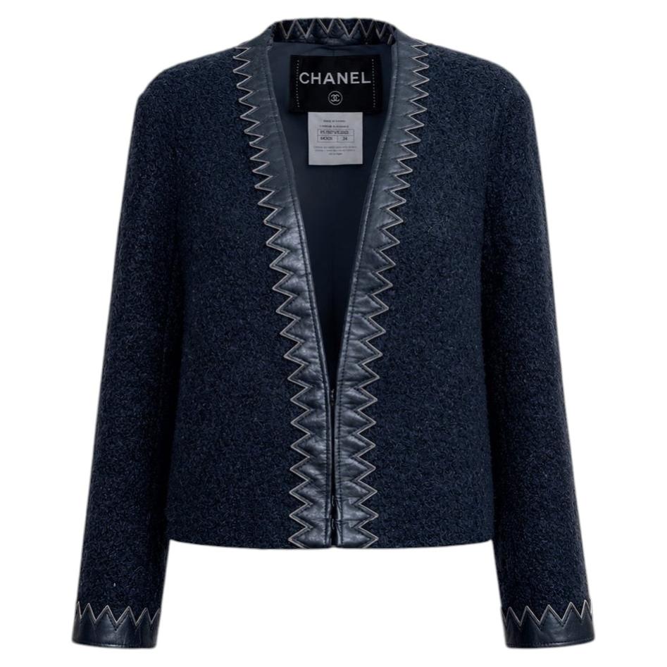 CHANEL Iconic Paris / Salzburg CC Jewel Buttons Tweed Jacket 34 FR