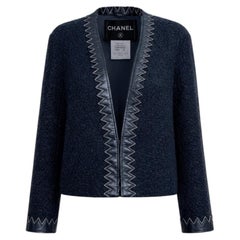 CHANEL Icónico París / Salzburgo CC Botones joya Chaqueta de tweed 34 FR