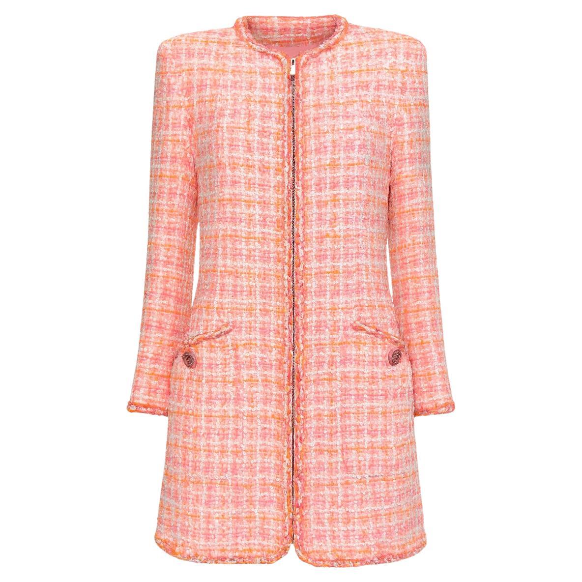 CHANEL Iconic Penelope Cruz Style Lesage Tweed Jacket 38 FR