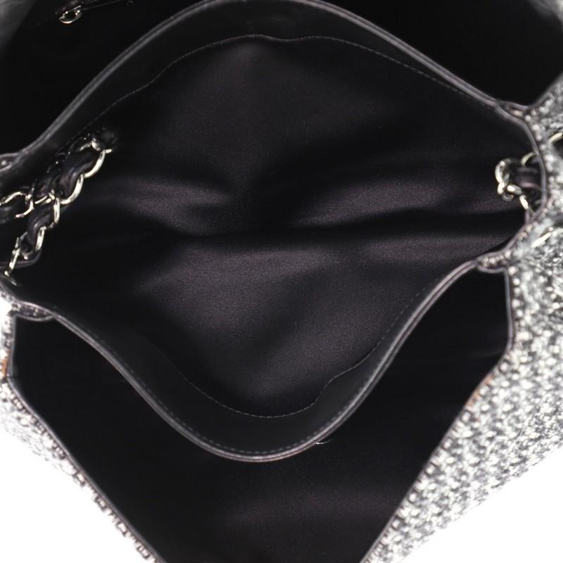 Chanel Icons 3 Bag Quilted Embellished Tweed Jumbo 1